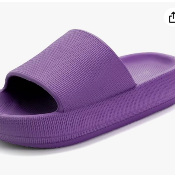 Purple Bronax Cloud Slippers - Picture 3 of 4